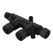 NMEA 2000 T Connector 4 Port 5Pin Thread IP67 (N2k) (Tee) T-Connector for