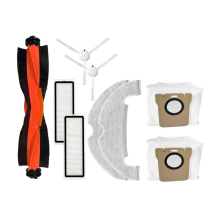 For Robot Vacuum X10 / B102GL Roller Filter Mop Cloths Rag Dust Bag Replacement Spare Part Accessory