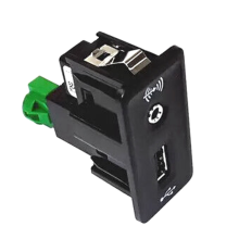 For Golf 7 MK7 USB+AUX Interface Connector Adapter Kit CarPlay Switch 5Q0035726E 5G0035222E