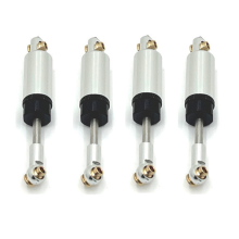 4PCS Hydraulic for MN 1/12 D90 MN82 LC79 MN78 1/16 C14 C24 C34 C44 RC Car Upgrades Part Silver