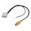 16 Pin Car Reverse Rearview Parking Backup Camera Video Extension Navigation DVD Adapter Cable Plug for 7Th 2