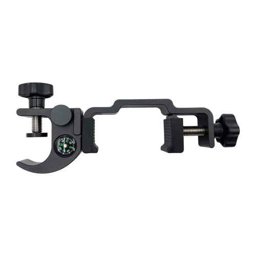 Corrosion Resistant GNSS GPS Pole Clamp with Compass and Open Data Collector Cradle Holder Mount 1