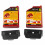 2 Pcs 1/10 Scale Rc Crawler Accessory Mini Tank For D90 Axial Wraith Scx10(Red) 7