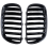1Pair Shiny Black Front Grille Bumper Kidney for E83 X3 Facelift 2007-2010 8