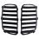 1Pair Shiny Black Front Grille Bumper Kidney for E83 X3 Facelift 2007-2010 3