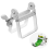 Toothpaste Squeezer, Metal Tube Roller, Rotating Dispenser, Stainless Steel Squeezer A 5