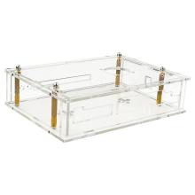 For R4 Acrylic Shell Development Board Open Source Router Protective Can Be Installed with A Radiator