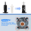 Black plastic white, mounting for CPU cooler, 30 pcs 5
