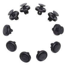 10X 7mmBumper Trim Clip Panels For Engine Cover