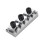 Electric Guitar String Locking Nut For Tremolo Bridge 42.2mm Silver 8