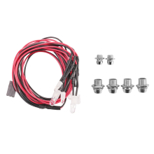6 LED Light Kit 2 White Red Blue for 1/10 1/8 SCX10 D90 RC Car