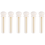 6Pcs Real Bone Material Acoustic Guitar Bridge Pins With Pearl Shell Dot 1