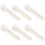 6Pcs Real Bone Material Acoustic Guitar Bridge Pins With Pearl Shell Dot 3