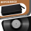 80 VCD DVD CD Faux Leather Case Storage Holder Organizer Black 7