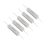 5 Pcs 10W 50 Ohm 5% Ceramic Cement Power Resistor 10 Watt 4