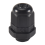 30 Pcs PG7 Waterproof Connector Gland Black for 4-7mm Diameter Cable 7
