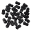 30 Pcs PG7 Waterproof Connector Gland Black for 4-7mm Diameter Cable 4