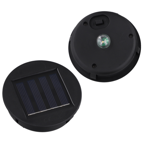 2 Pack Solar Lights Replacement Top Panel Lantern Lid , Light Garden Patio Decor 1