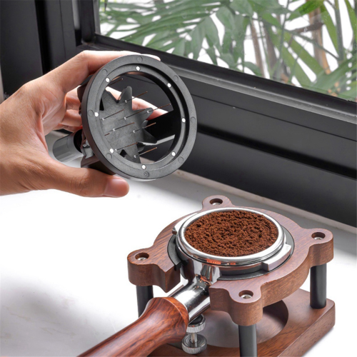 Coffee Needle Powder Distributor Rotating Agglomeration & Dispersing 51mm 2