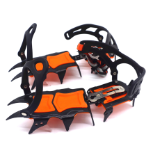12 Tooth Ice Snow Crampons Anti-Slip Climbing Gripper Shoe Covers Spike Cleats Skid for Sport