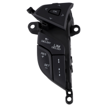 Car Steering Wheel Cruise Control Button Assembly Multifunction Switch DG9T-9E740GFW for Fusion 2013-2018