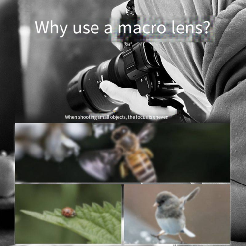 For 3 Macro Lens Pan Tilt Camera Handheld Universal Joint Filter Accessories 2