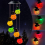 Halloween Pumpkin Solar Wind Chimes Lights Waterproof Hanging String for Decor 7