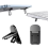 2Pcs Portable Laptop Stand Computer Riser Lift Self-Adhesive Foldable Notebook Adjustable Height Black 4