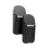 2Pcs Portable Laptop Stand Computer Riser Lift Self-Adhesive Foldable Notebook Adjustable Height Black 2
