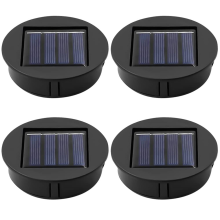 Solar Light Replacement Top Panel Outdoor Hanging Lanterns Parts Waterproof Garden Lighting Accessories