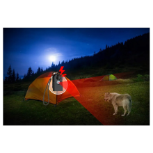 4Pcs Portable Mini Motion Detector Alarm 120DB Siren SOS LED Light Security for Travel Home Kids Safe Personal