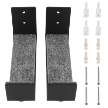 1Pair Hot Surfboard SUP Mount Rack,Kayak Boat Wall Rack Black