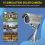 Simulation Solar Camera Outdoor Surveillance Fake Dummy Cam with LED Light Silver 7