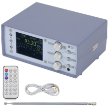 TEF6686-Desk Blue Desktop Radio for RDS AM FM SW Full Band with One Loudspeaker