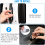 Car Door Light, Led Light Sign Projector, 7 Color Welcome Warning Threshold Light(4PCS) 4