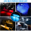 Car Door Light, Led Light Sign Projector, 7 Color Welcome Warning Threshold Light(4PCS) 6