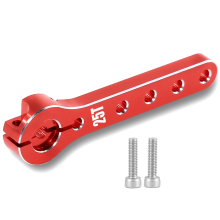 Metal 25t Steering Arm Servo Horn for 1/10 RC Crawler Axial Scx10 Trx4 -6 Parts Red