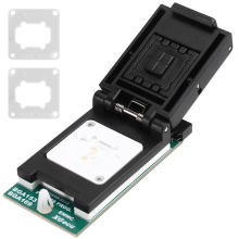 For T76 Programmer Adapter Burning Socket EMMC BGA153/BGA169 V2.0 Dual-Head Probe Holder