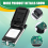 For T76 Programmer Adapter Burning Socket EMMC BGA153/BGA169 V2.0 Dual-Head Probe Holder 7
