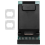 For T76 Programmer Adapter Burning Socket EMMC BGA153/BGA169 V2.0 Dual-Head Probe Holder 4