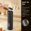 Pepper Grinder, Electric Salt and Mill Adjustable Coarseness,with LED Light,One Hand Automatic Operation 4
