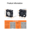 3D Printer Hotend Cooling Fan Mini PWM Temperature Control for X1 X1C 3