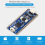 RP2350-Plus Development Board RP2350 Plus Microcontroller MCU Based on for No Soldered 3