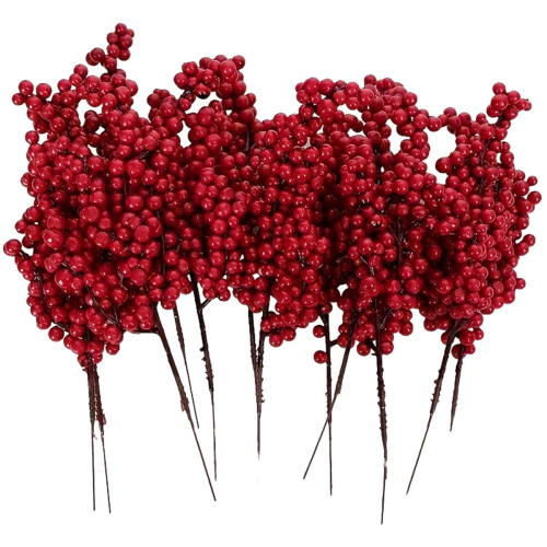 Artificial Ornamental Berries DIY Holiday Ornaments Simulation Berry String Home Decorative 1