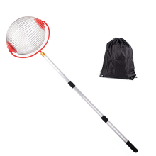 Nut Picker Garden Stainless Steel Drum Suitable for , Pine Cone, Walnut Waste Collection Small Ball