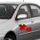 Rear View Mirror Cover Side Wing Door Caps for E140 E150 2006-2013 Bright Black 3