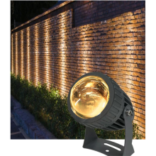 Outdoor LED Garden Wall Spotlights 10W Landscape Lighting AC220V IP65 Waterproof One Beam Spotlight Warm Light