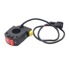 Electric Vehicle Handlebar Switch Assembly for Sport Eco Horn Button Light Bee Ebike Switches Bicycle