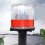 Boat Solar Powered LED Strobe Light PC Shell Reflective Waterproof Switch Beacon Warning Lamp Safety 4