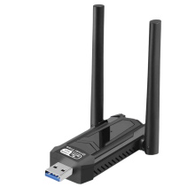 AC1300Mbps USB Bluetooth 5.4 Adapter Wireless WiFi Network Card Dual Band 2.4/5Ghz Dongle for PC Laptop Mouse Keyboard